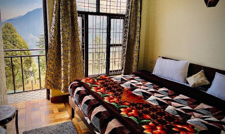 mountain view homestays in mussoorie